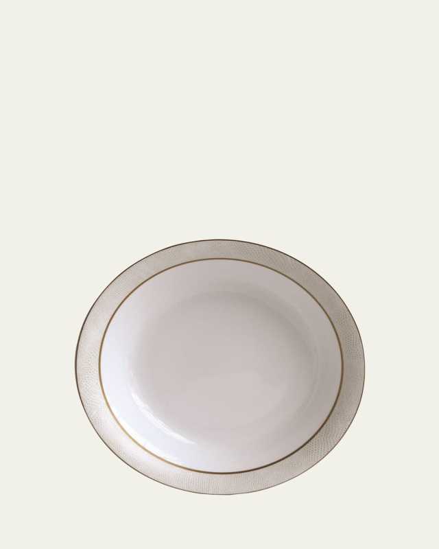 Sauvage White Open Vegetable Bowl